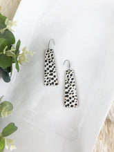 Load image into Gallery viewer, Black Cheetah Genuine Cork Leather Earrings - E19-686
