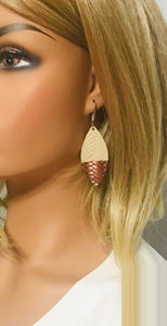 Genuine Leather Earrings - E19-741