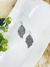 Load image into Gallery viewer, Genuine Crackle Leather Earrings - E19-787