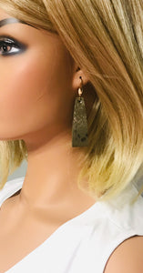 Genuine Snake Leather Earrings - E19-874