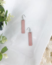 Load image into Gallery viewer, Genuine Pink Leather Earrings - E19-921