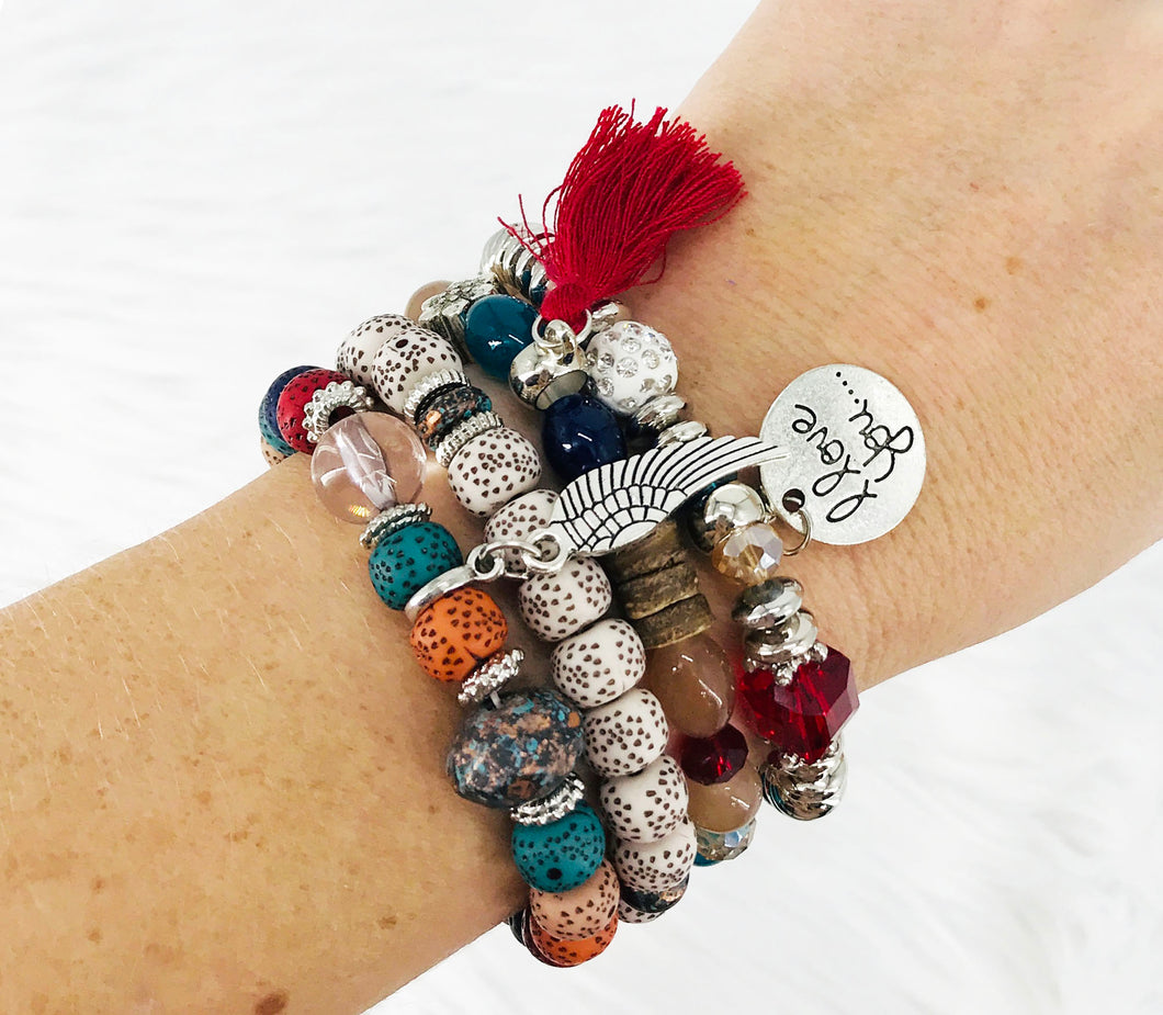 Bohemian Stackable Bracelets - B1199