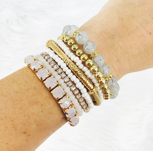 Boho Stackable Bracelet Set - B1413