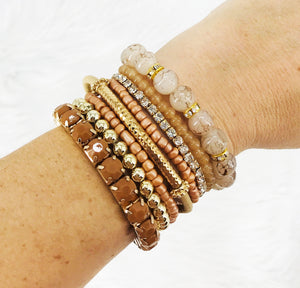 Boho Stackable Bracelet Set - B1415