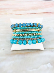 Boho Stackable Bracelet Set - B1417