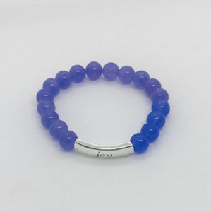 Lavender Quartzite "Joy" Bracelet - B159