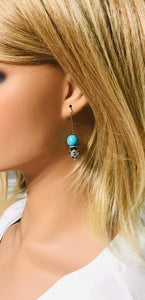 Glass Bead Earrings - E177