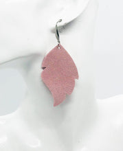 Load image into Gallery viewer, Pink Lemonade Leather Earrings - E19-1004