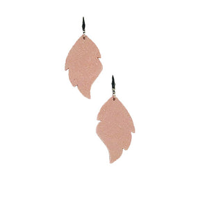 Pink Lemonade Leather Earrings - E19-1004