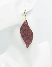 Load image into Gallery viewer, Mystic Python Leather Earrings - E19-1056