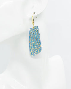Genuine Leather Earrings - E19-1127
