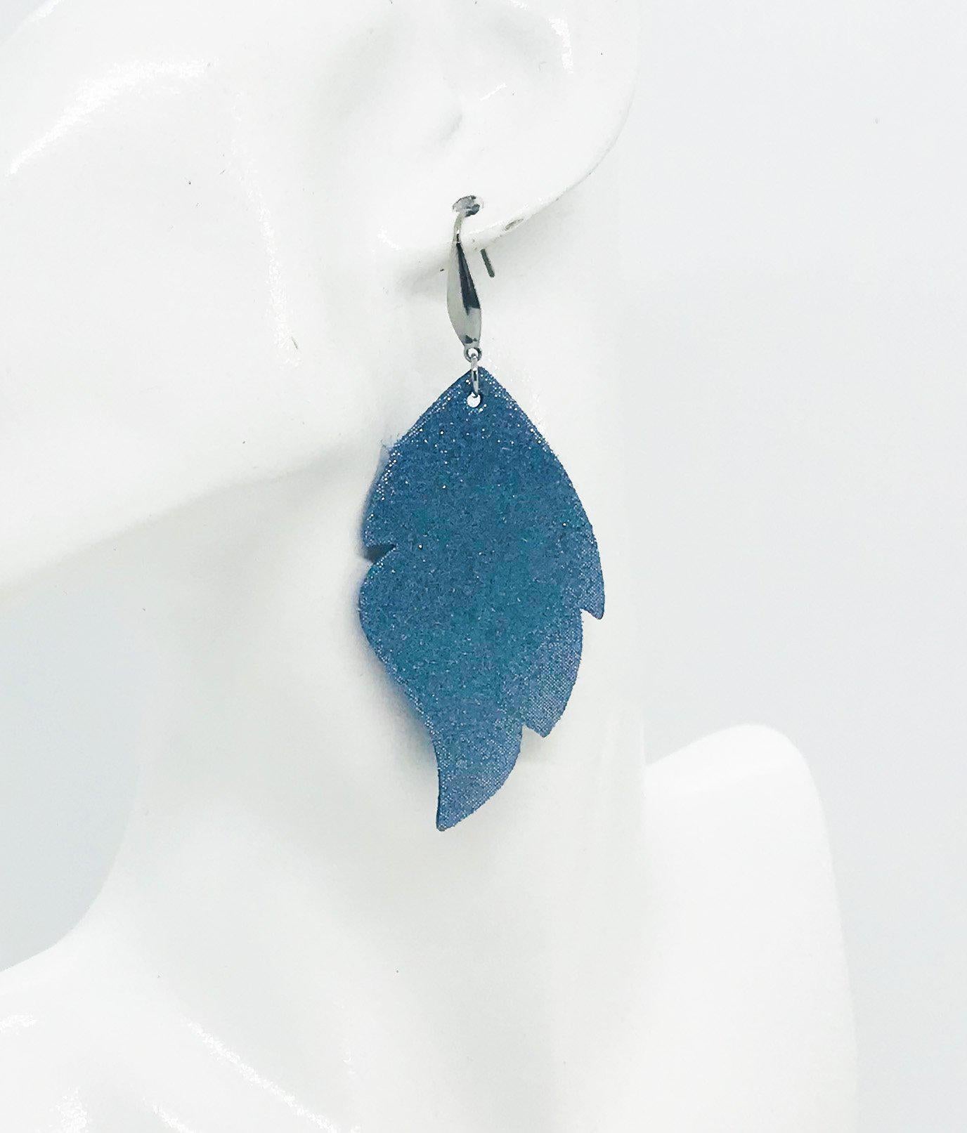 Iceberg Dazzle Leather Earrings - E19-1138