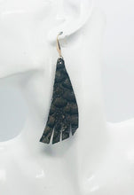 Load image into Gallery viewer, Mystic Python Leather Earrings - E19-1214