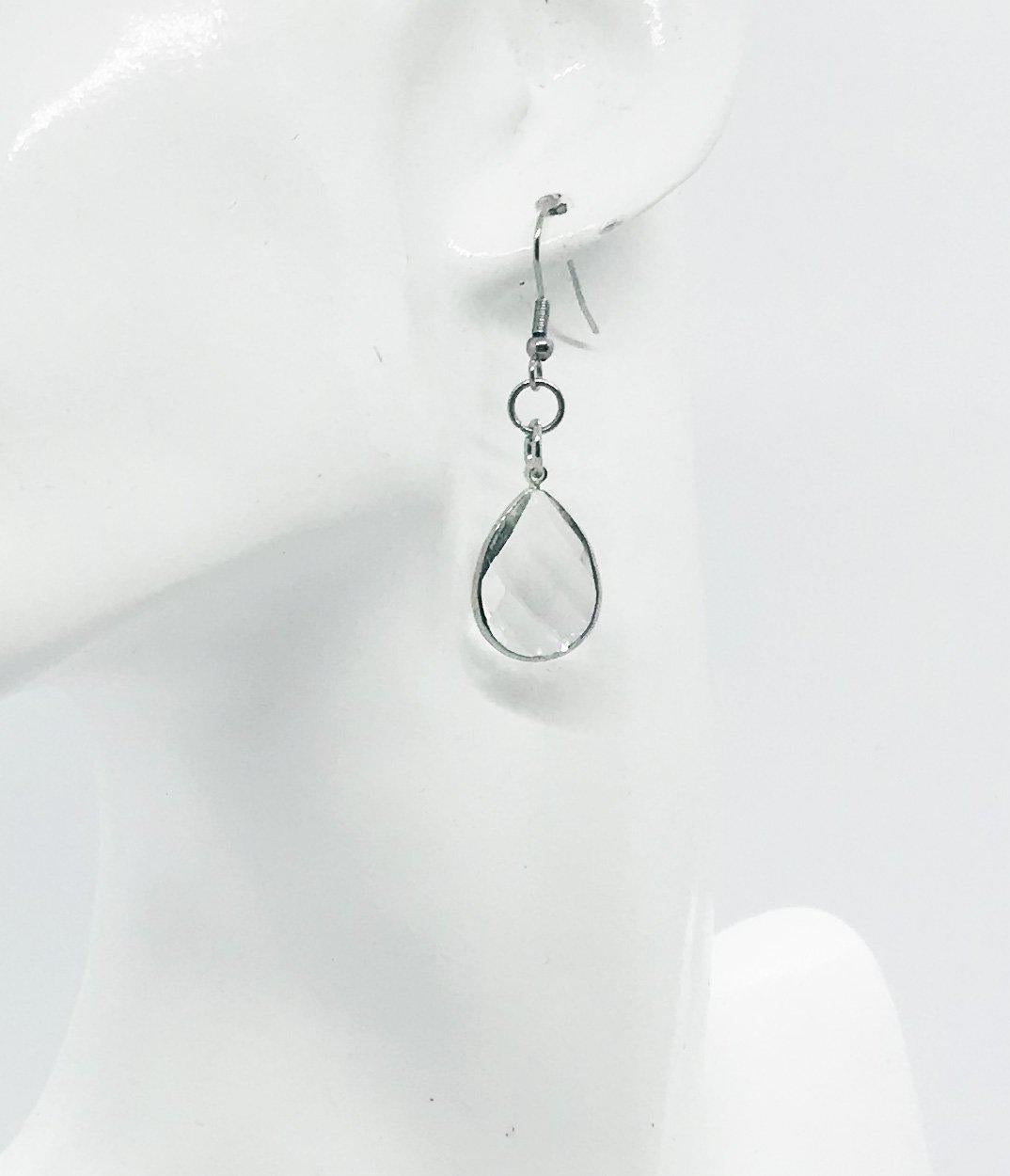 Rhinestone Dangle Earrings - E19-128