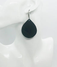 Load image into Gallery viewer, Maroon Elephant Leather Earrings - E19-1343