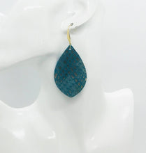 Load image into Gallery viewer, Turquoise Genuine Leather Earrings - E19-1351