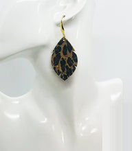 Load image into Gallery viewer, Baby Cheetah Genuine Cork Leather Earrings - E19-1425