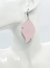 Load image into Gallery viewer, Baby Pink Genuine Leather Earrings - E19-1517