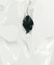 Load image into Gallery viewer, Genuine Mini Camo Leather Earrings - E19-1526