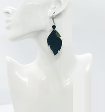 Load image into Gallery viewer, Hair On Camo Leather Earrings - E19-1606