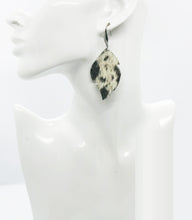 Load image into Gallery viewer, Hair On Leather Earrings - E19-1616
