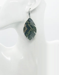 Genuine Leather Earrings - E19-1661
