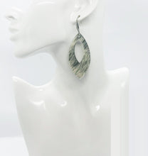 Load image into Gallery viewer, Hair On Leather Earrings - E19-1713