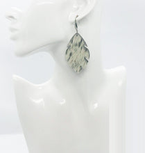 Load image into Gallery viewer, Hair On Leather Earrings - E19-1723