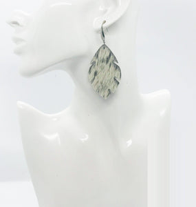 Hair On Leather Earrings - E19-1723