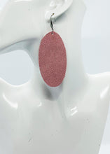 Load image into Gallery viewer, Dazzle Pink Genuine Leather Earrings - E19-1800