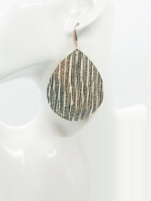 Load image into Gallery viewer, Rose Gold Genuine Leather Earrings - E19-1842