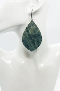 Distressed Leather Earrings - E19-1855