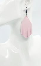 Load image into Gallery viewer, Baby Pink Genuine Leather Earrings - E19-1879