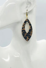 Load image into Gallery viewer, Baby Cheetah Genuine Cork Leather Earrings - E19-1896