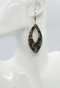 Baby Cheetah Genuine Cork Leather Earrings - E19-1896