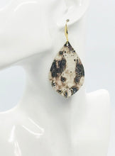 Load image into Gallery viewer, Driftwood Bark Leather Earrings - E19-2061