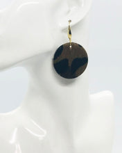 Load image into Gallery viewer, Hair On Leopard Leather Earrings - E19-2090