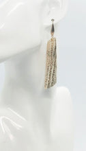 Load image into Gallery viewer, Rose Gold Leather Earrings - E19-2115