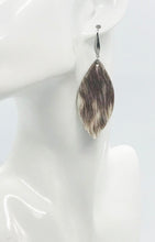 Load image into Gallery viewer, Hair On Leather Earrings - E19-2120