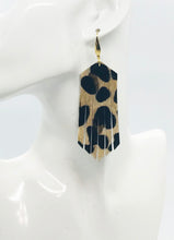 Load image into Gallery viewer, Hair On Leopard Leather Earrings - E19-2165
