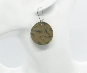 Genuine Leather Earrings - E19-219