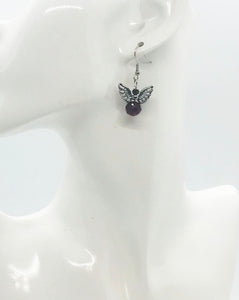 Glass Bead Dangle Earrings - E19-2279