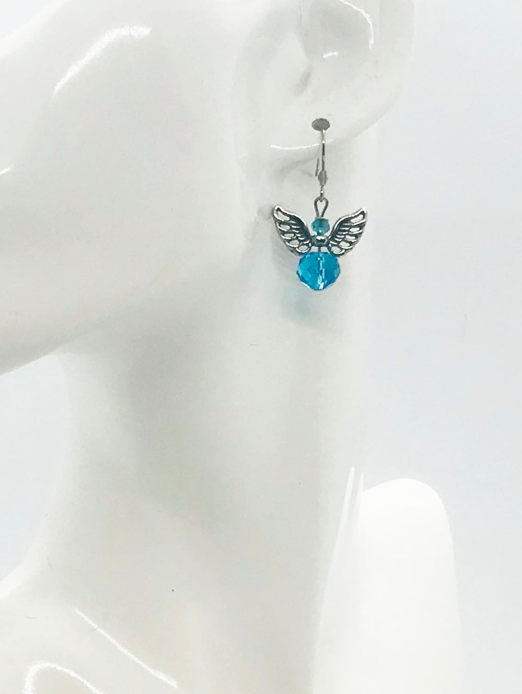 Glass Bead Dangle Earrings - E19-2282