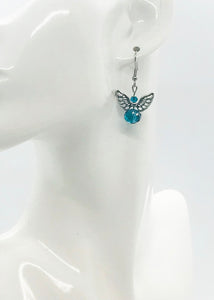 Glass Bead Dangle Earrings - E19-2284