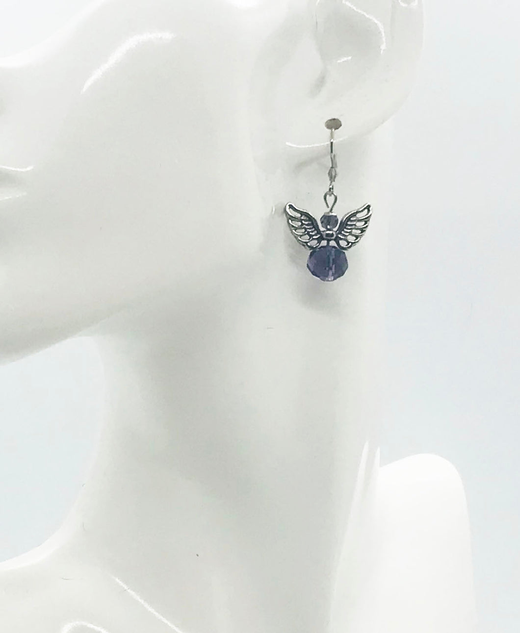 Glass Bead Dangle Earrings - E19-2285