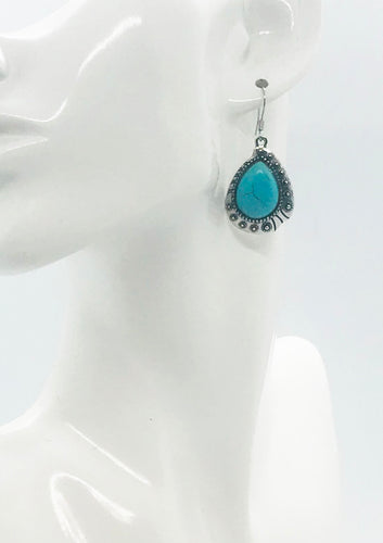Turquoise Dangle Earrings - E19-2291