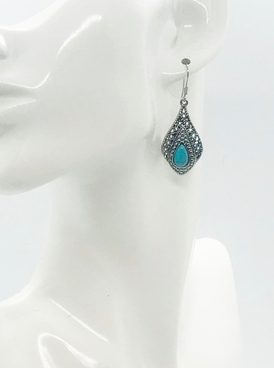 Turquoise Dangle Earrings - E19-2292