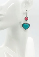 Load image into Gallery viewer, Turquoise Dangle Earrings - E19-2293