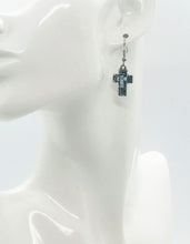 Load image into Gallery viewer, Cross Dangle Earrings - E19-2300