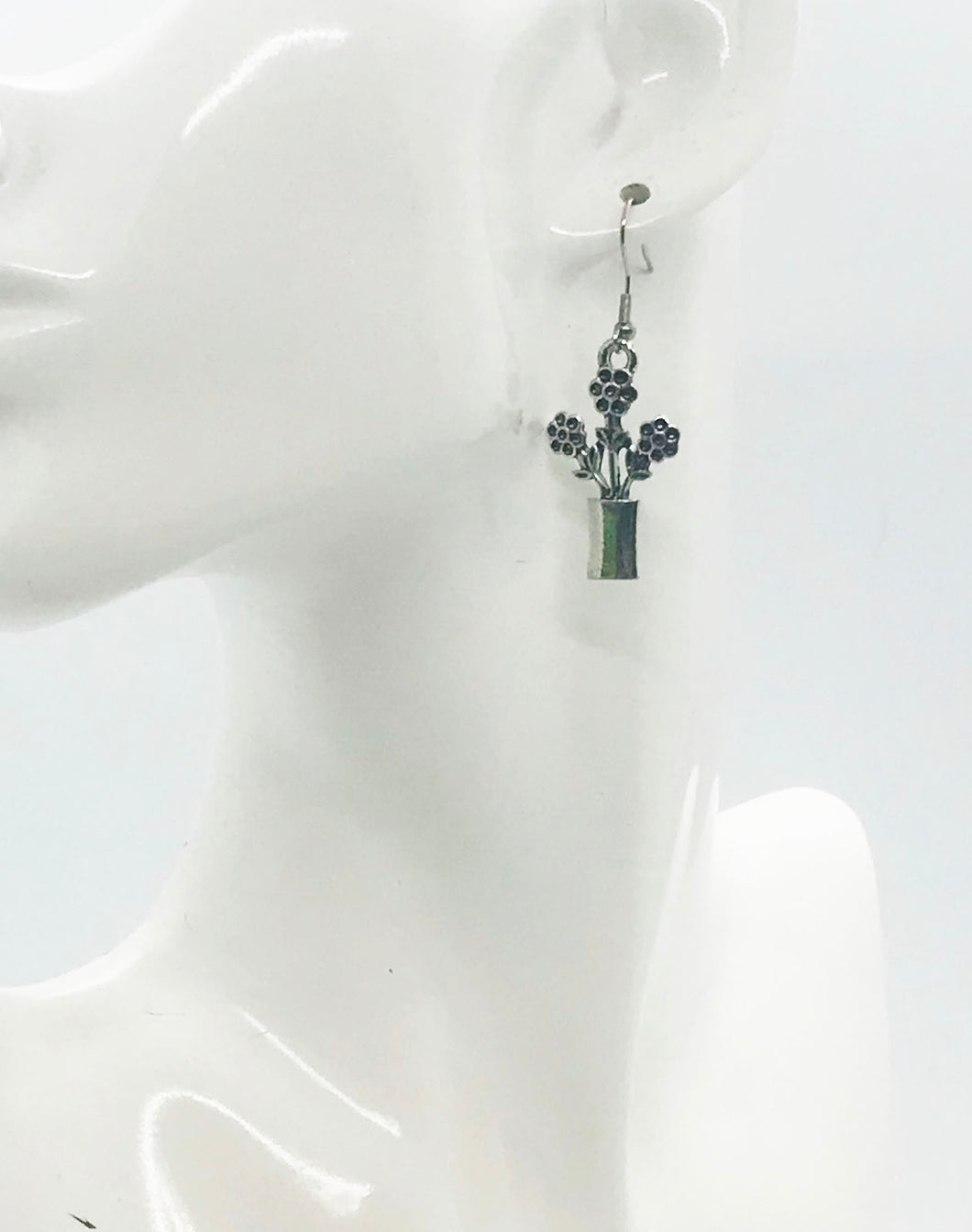 Metal Dangle Earrings - E19-2314